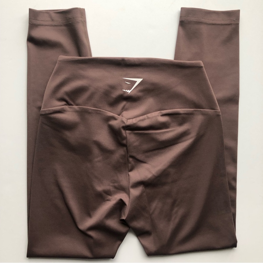 Gymshark S/XS Training 7/8 Leggings & Training Bandeau Sports Bra Set - Picture 9 of 10